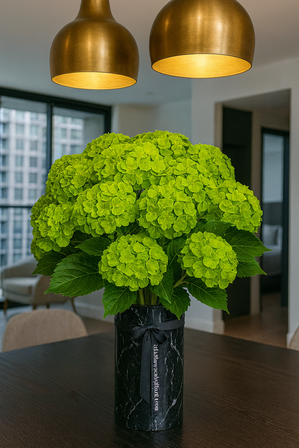 Silk Hydrangea stem 60 cm – Soft Touch, Lifelike & Elegant