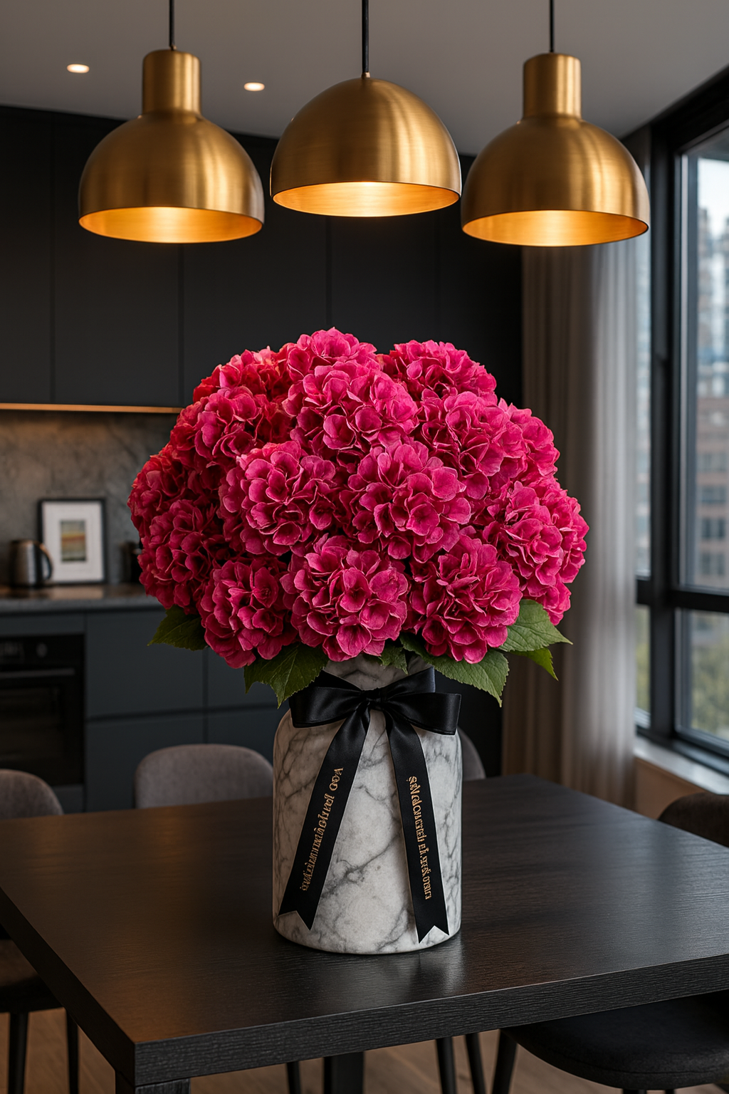 Silk Hydrangea stem 60 cm – Soft Touch, Lifelike & Elegant